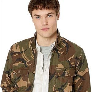 J. Crew Wallace & Barnes zip front shirt-jacket